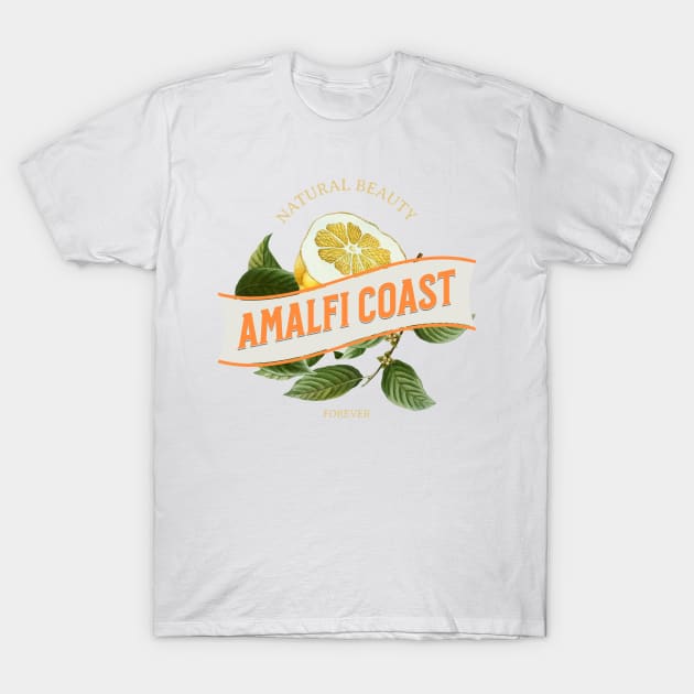 Amalfi Coast T-Shirt by coniesheva